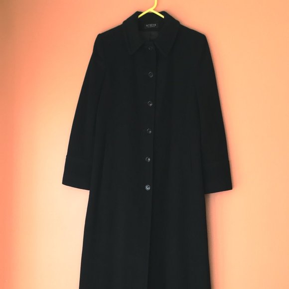 Women's Cashmere long coat - size 10 - Picture 1 of 6